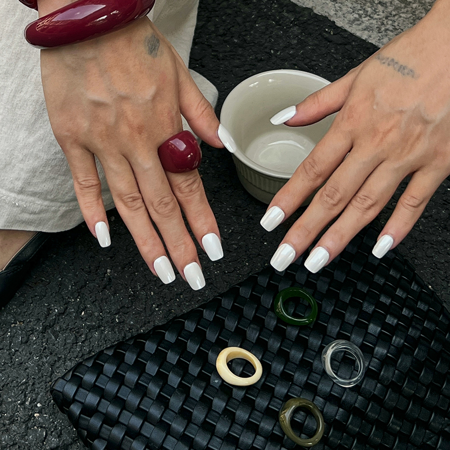 Photography Design - Irregular Resin Ring for Women New