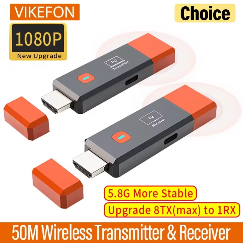 Photography Unit - Wireless HDMI-Compatible Video Adapter Transmitter Receiver