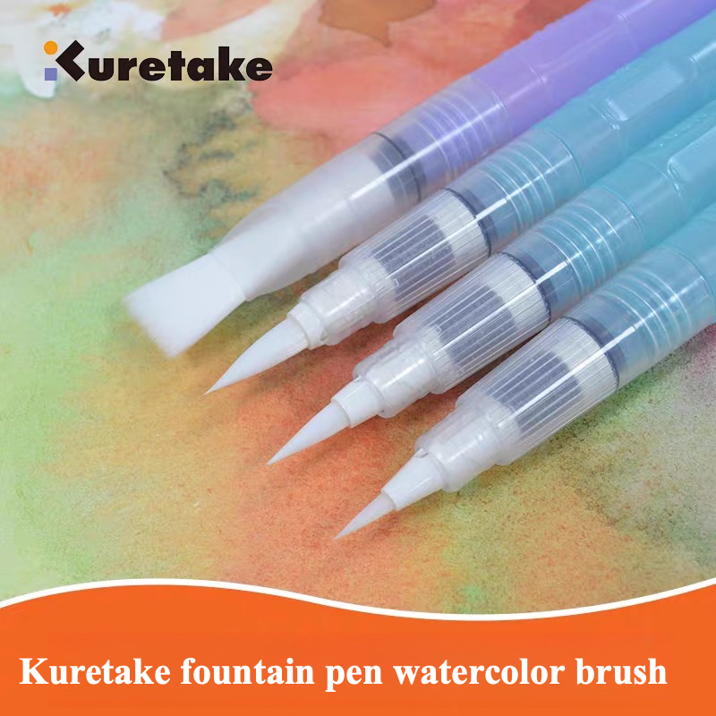 Photography Technique - Japanese Kuretake fountain pen watercolor brush,