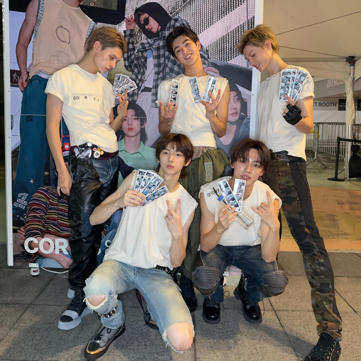 Photography Exhibition - 8Pcs/Set Kpop Idol CORTIS Life Four