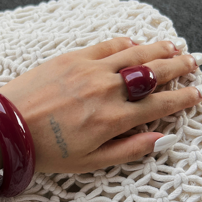 Irregular Resin Ring for Women - Photography Design recensione e prezzo