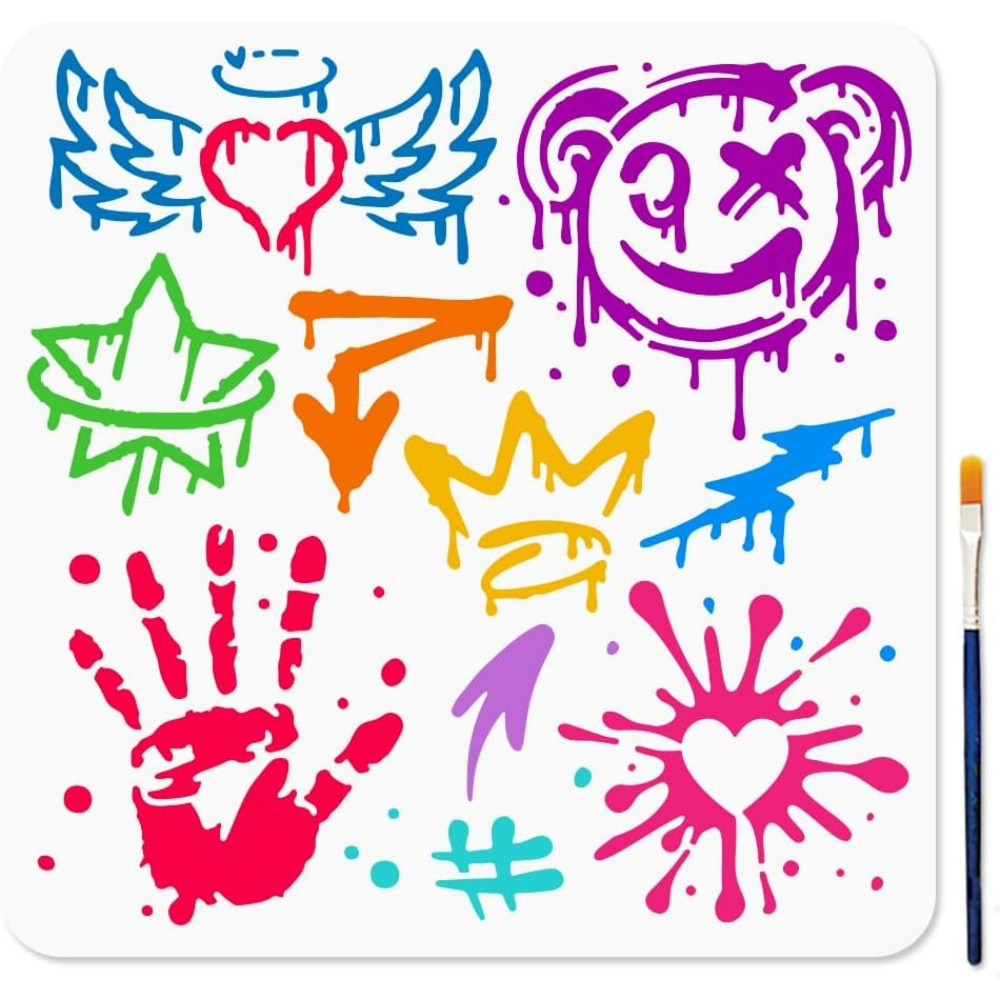 Graffiti Stencil for Painting  - Photography Technique recensione e prezzo