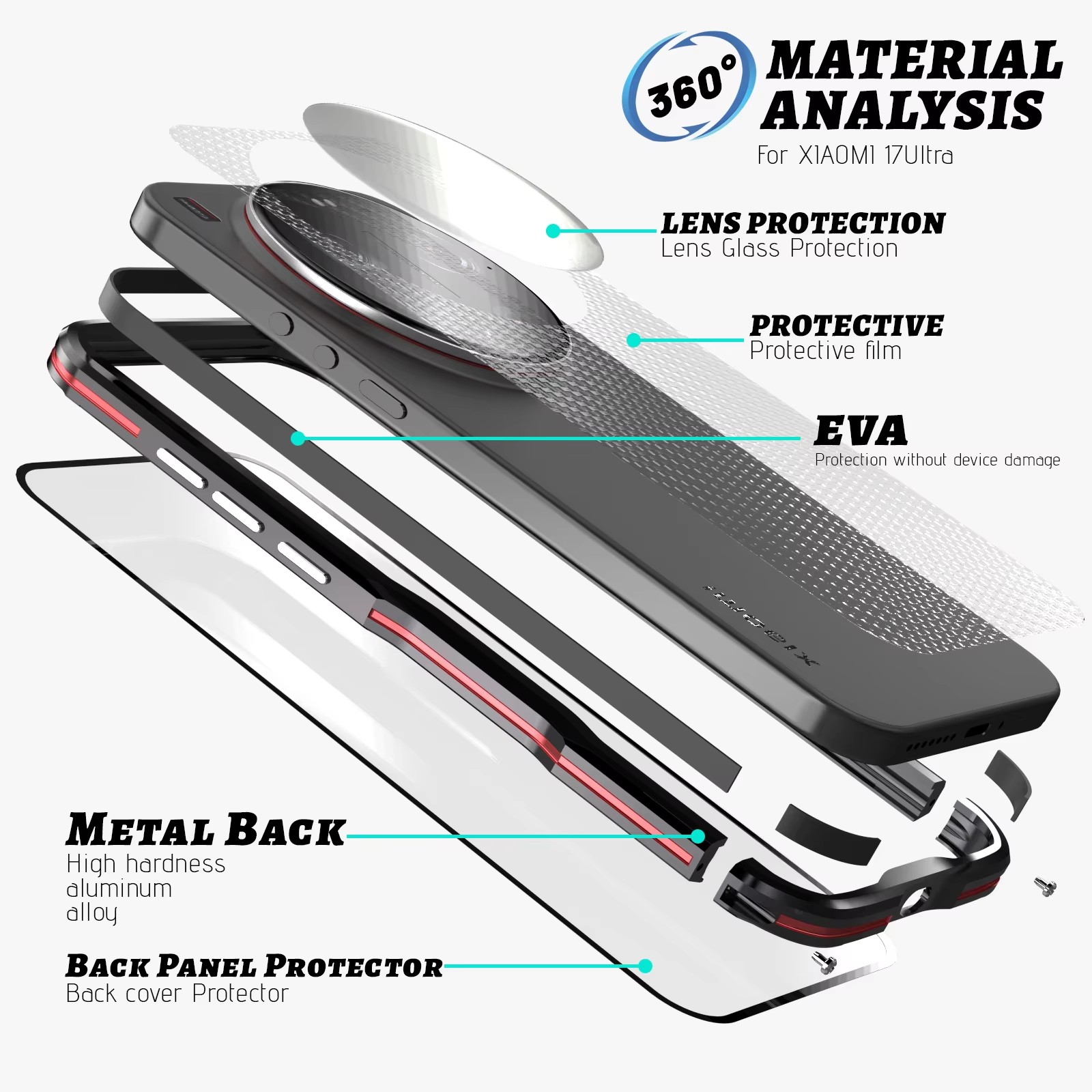 High quality Metal Bumper Fram - Photography Xiaomi 15 Ultra recensione e prezzo