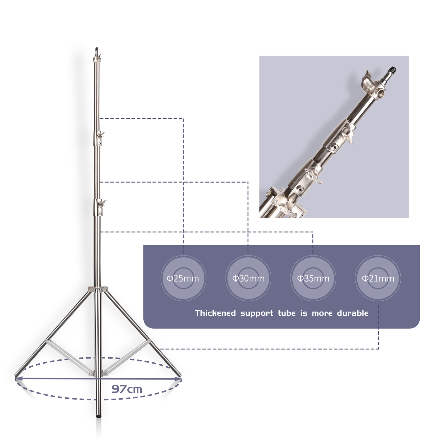 SH 2.8M Stainless Steel Light  - Photography Darkroom recensione e prezzo