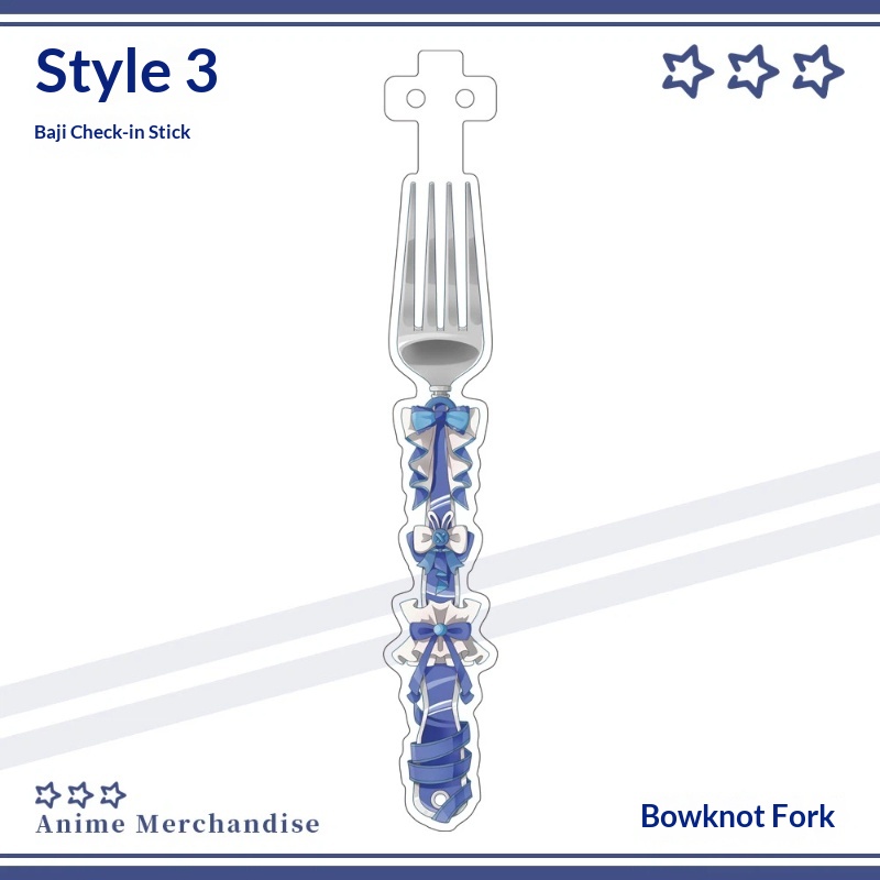 Anime Acrylic Bowknot Fork Sha - Photography Exhibition recensione e prezzo