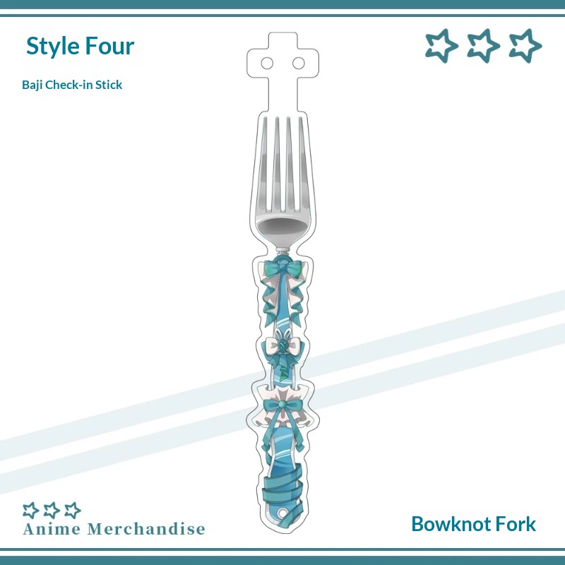 Anime Acrylic Bowknot Fork Sha - Photography Exhibition recensione e prezzo