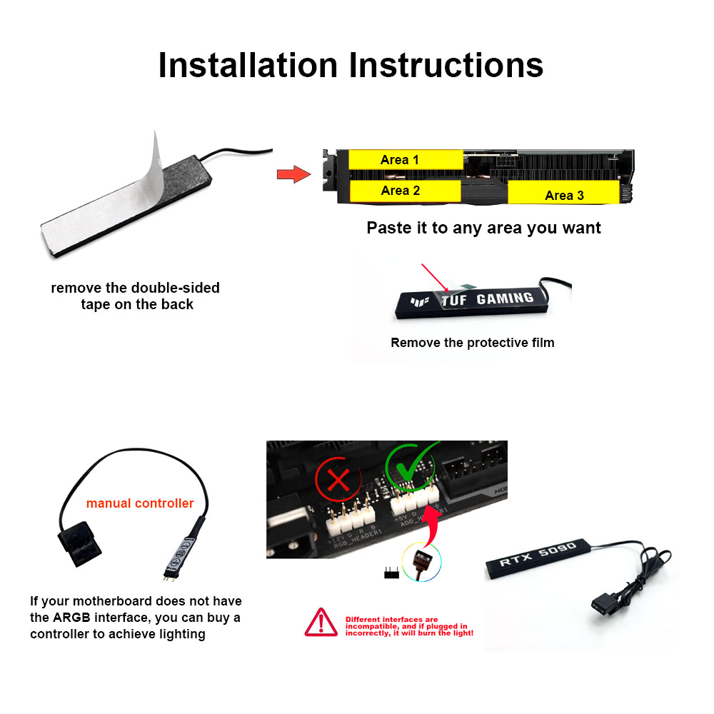 Video Card Lighting Panel For  - Photography Darkroom recensione e prezzo