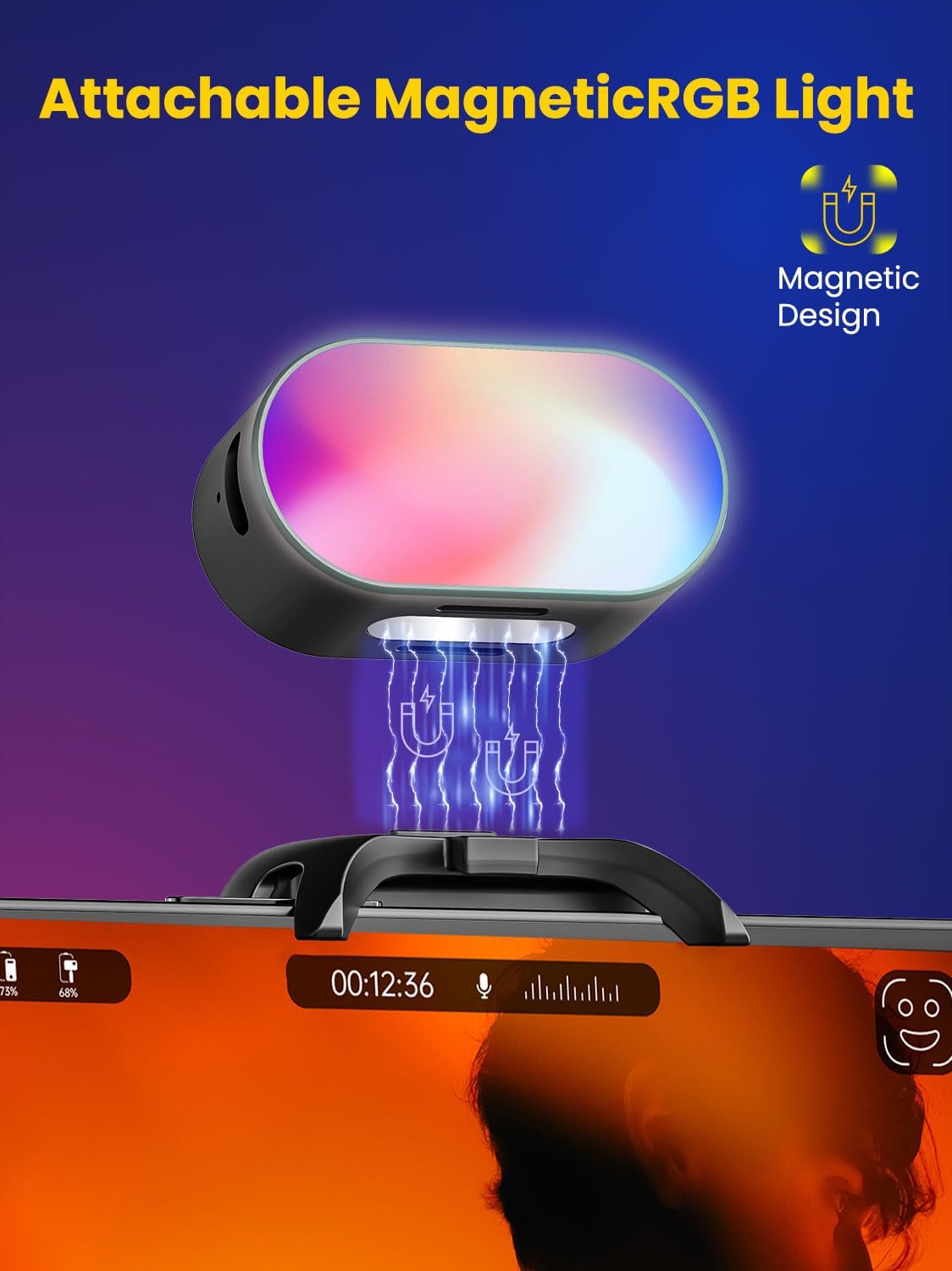 AOCHUAN Mini RGB Magnetic Fill - Photography Darkroom recensione e prezzo