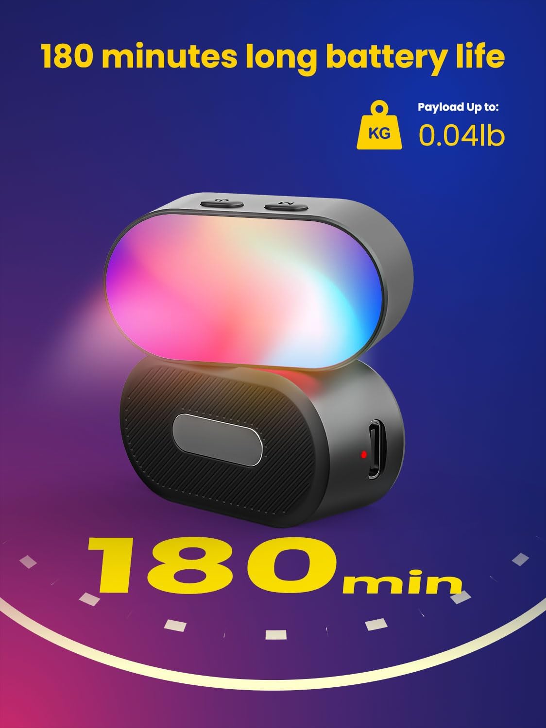 AOCHUAN Mini RGB Magnetic Fill - Photography Darkroom recensione e prezzo