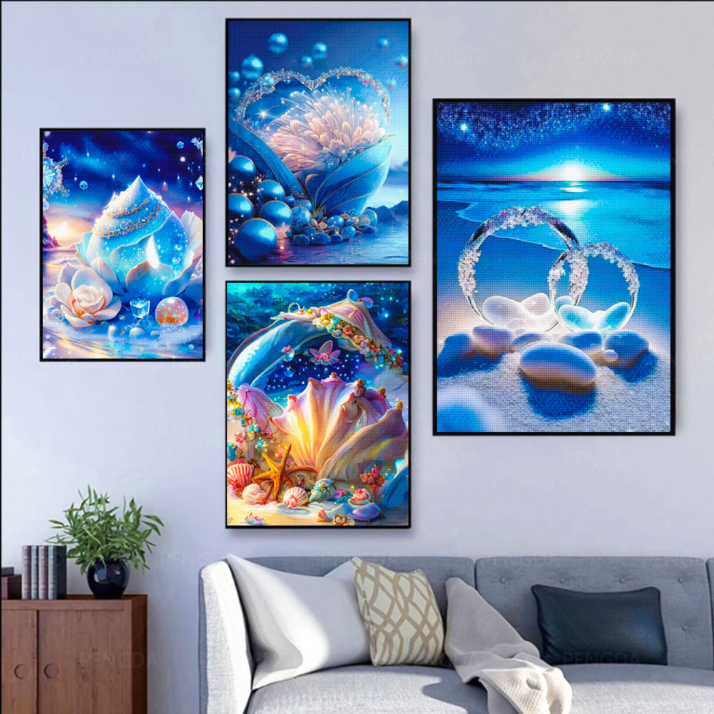 5D DIY Seaside Landscape Diamo - Photography Design recensione e prezzo