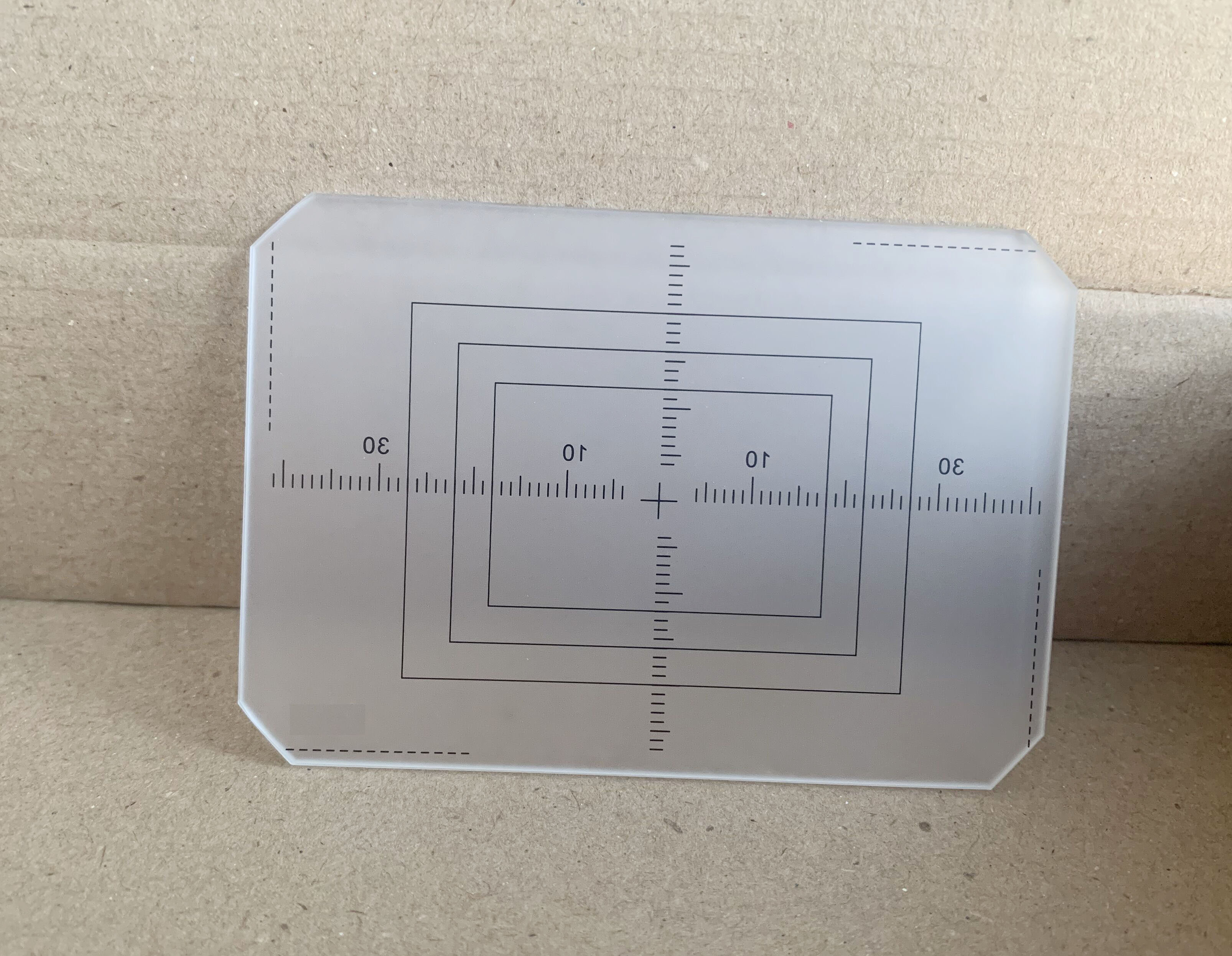 Grid Ground Glass Focusing Scr - Photography Darkroom recensione e prezzo