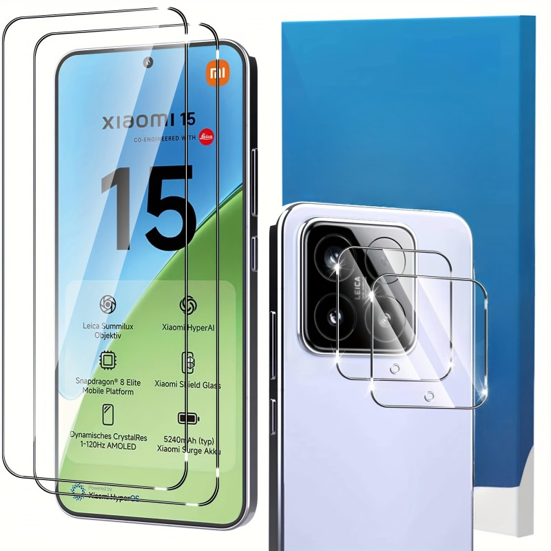 2+2Pcs Tempered Glass Screen P - Xiaomi Photography Kit 15 Ultra recensione e prezzo