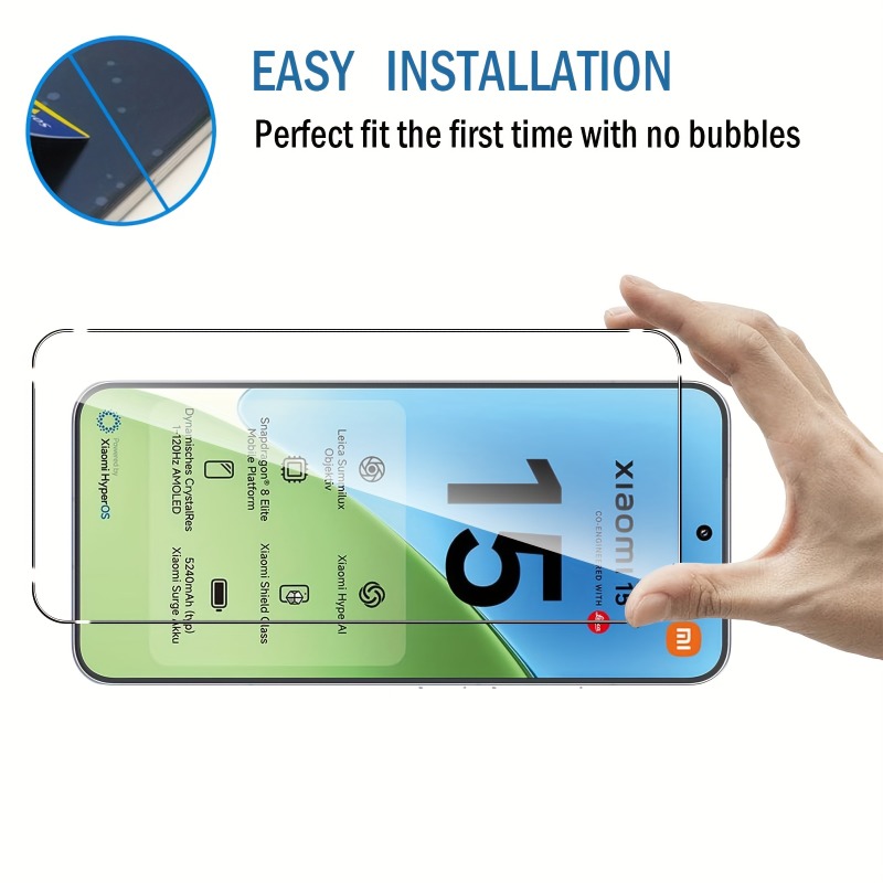 2+2Pcs Tempered Glass Screen P - Xiaomi Photography Kit 15 Ultra recensione e prezzo