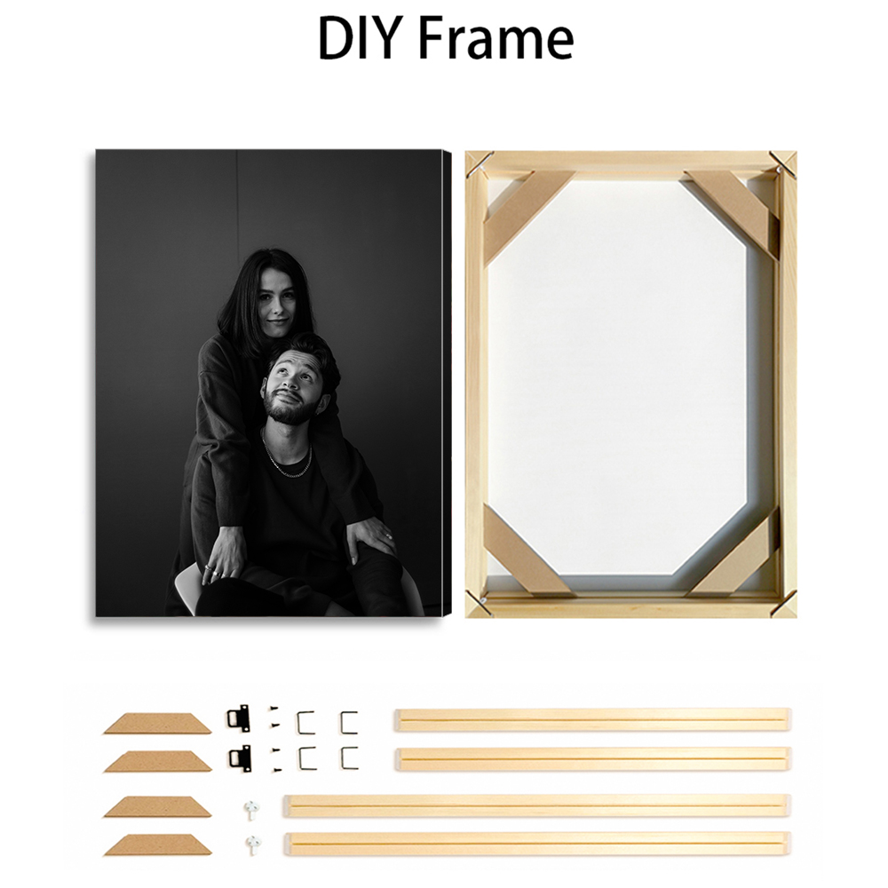 1 pc Custom Photo with DIY fra - Photography Exhibition recensione e prezzo