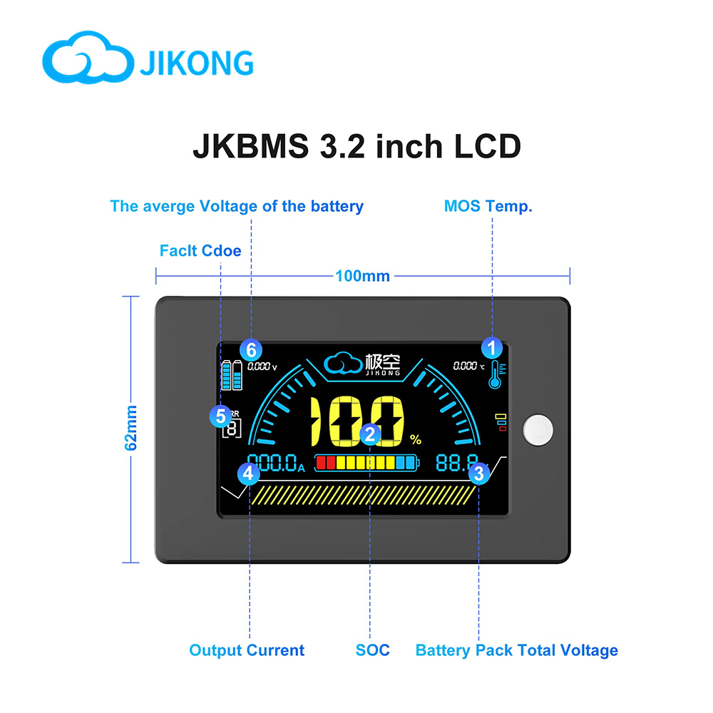 JK BMS LCD Display 3.2 Inch Sc - Photography Digital recensione e prezzo