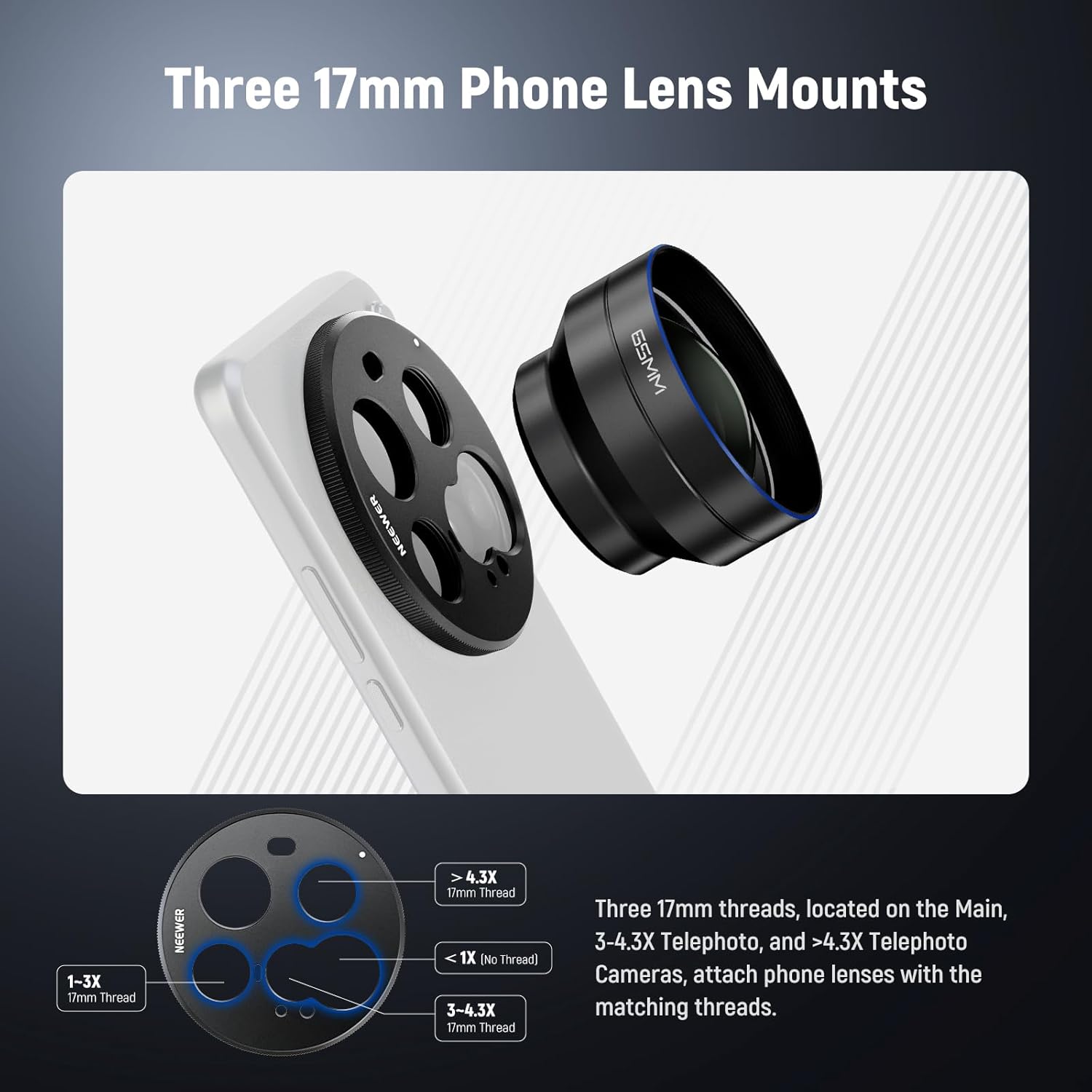 NEEWER Lens Backplate For Xiao - Xiaomi Photography Kit 15 Ultra recensione e prezzo