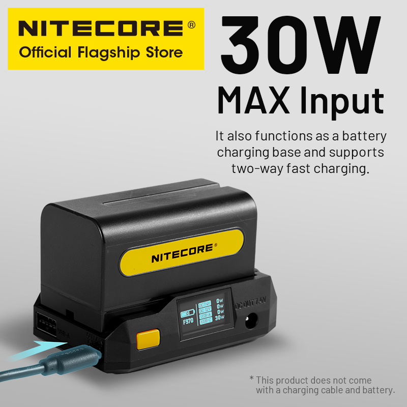 NITECORE BAP10 NP-F Battery Ad - Photography Unit recensione e prezzo