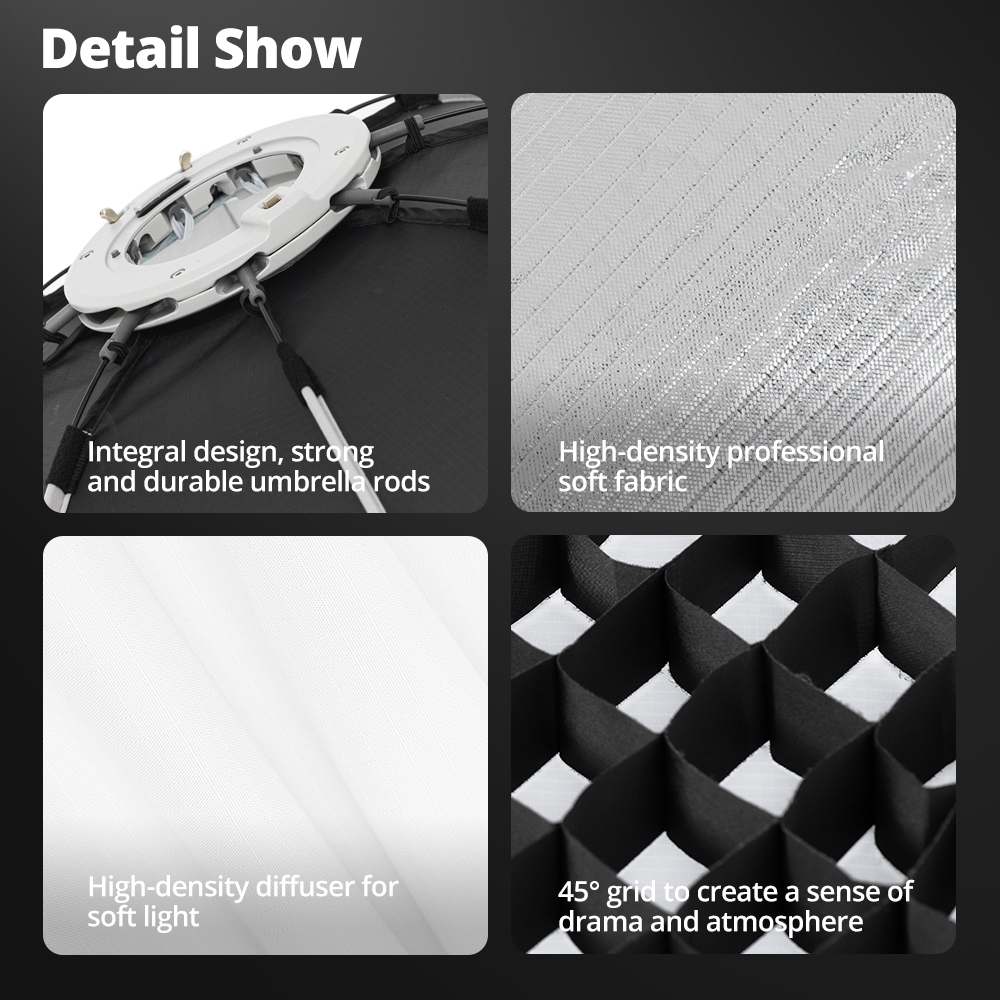 AMBITFUL Q7II 55/65/90cm Bowen - Photography Darkroom recensione e prezzo