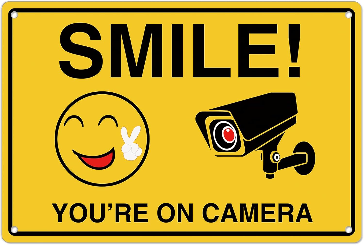 Smile Youre On Camera Signs ;  - Photography Unit recensione e prezzo