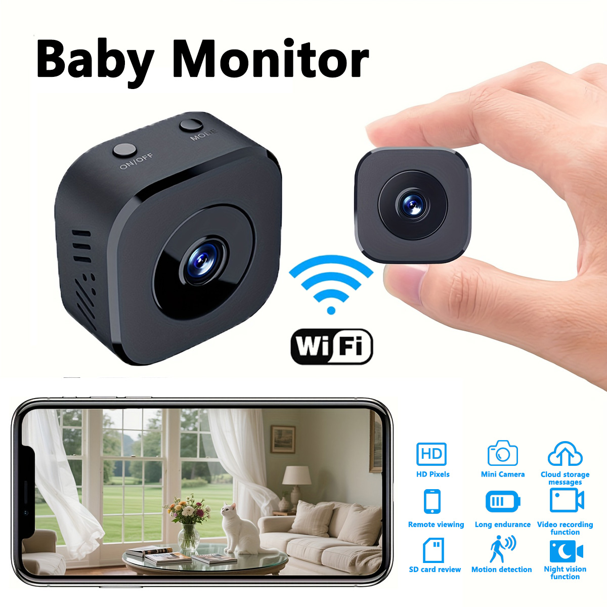 1080P HD Mini WiFi Camera Indo - Photography Unit recensione e prezzo