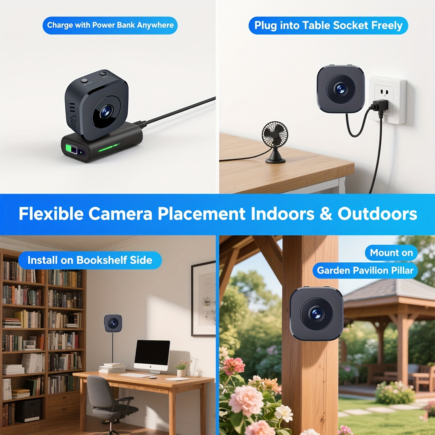 1080P HD Mini WiFi Camera Indo - Photography Unit recensione e prezzo
