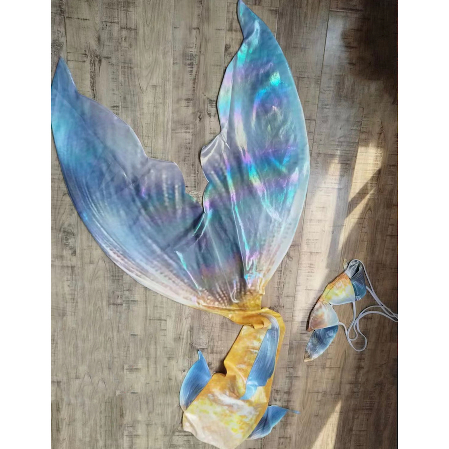 Premium Gold Foil Mermaid Tail - Photography Design recensione e prezzo