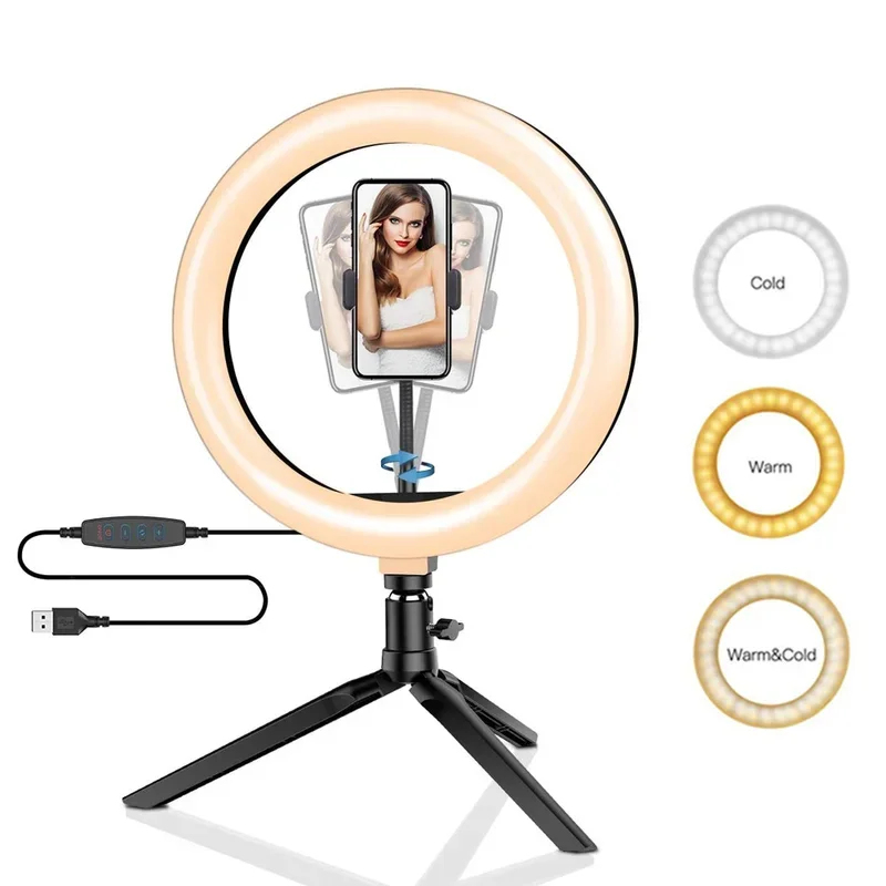 Dimmable26cm LED Ring Light Ki - Photography Darkroom recensione e prezzo