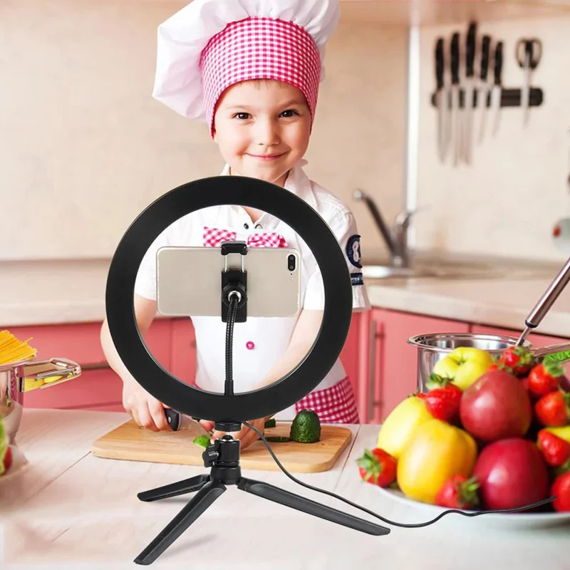 Dimmable26cm LED Ring Light Ki - Photography Darkroom recensione e prezzo