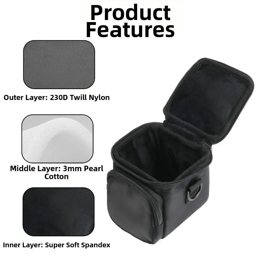 Secure Camera Case With Adjust - Photography Digital recensione e prezzo