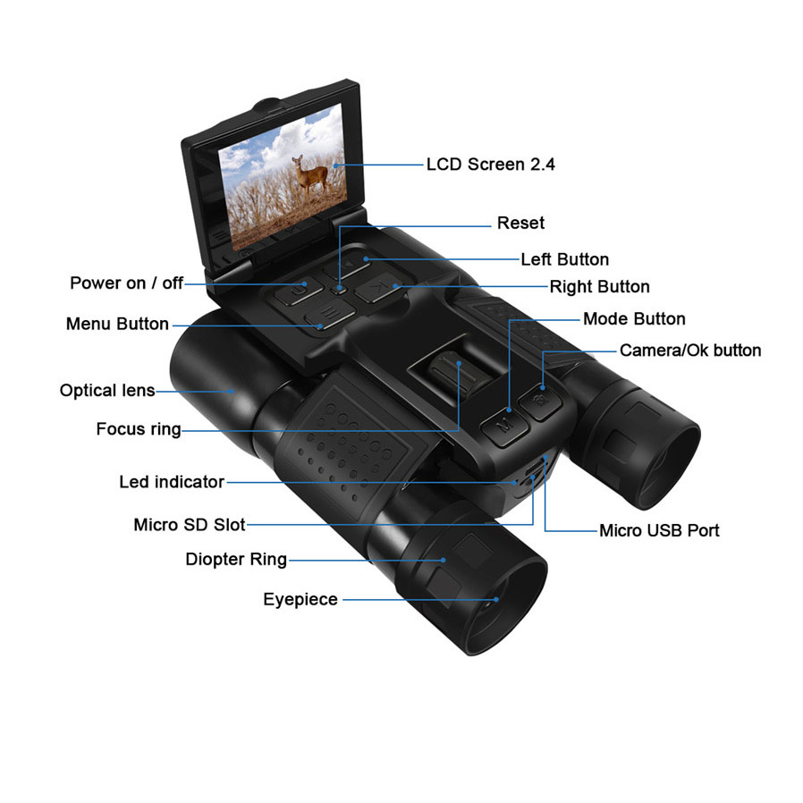 12X32 Outdoor 2.5K Digital Pho - Photography Digital recensione e prezzo