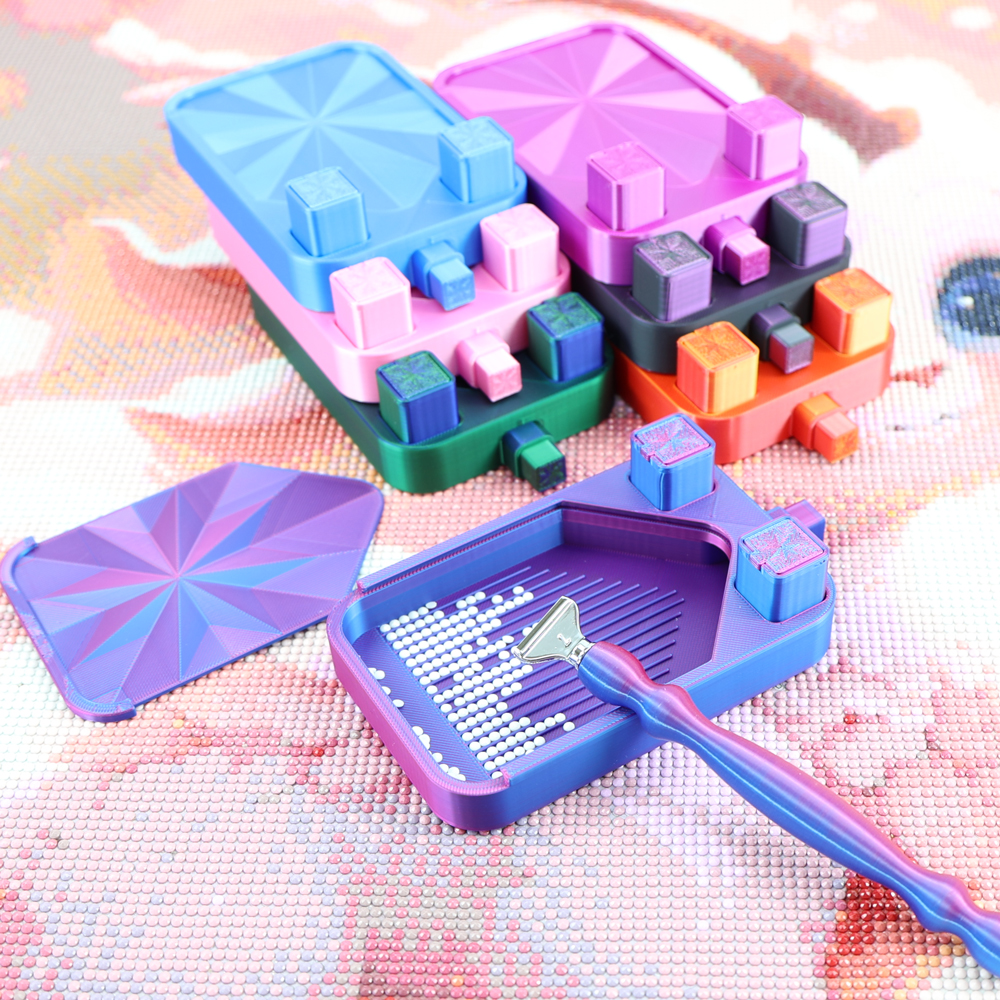 Colorful Diamond Painting Tray - Photography Technique recensione e prezzo