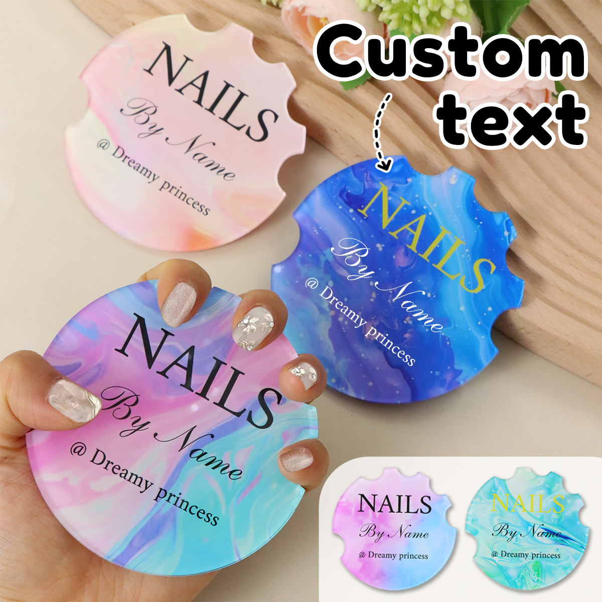 Custom Acrylic Nail Photo Pale - Photography Exhibition recensione e prezzo