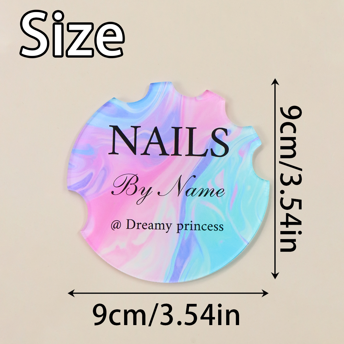 Custom Acrylic Nail Photo Pale - Photography Exhibition recensione e prezzo