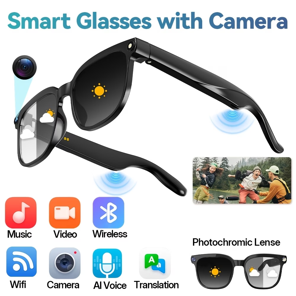 AI Smart Video Glasses, equipp - Photography Equipment recensione e prezzo