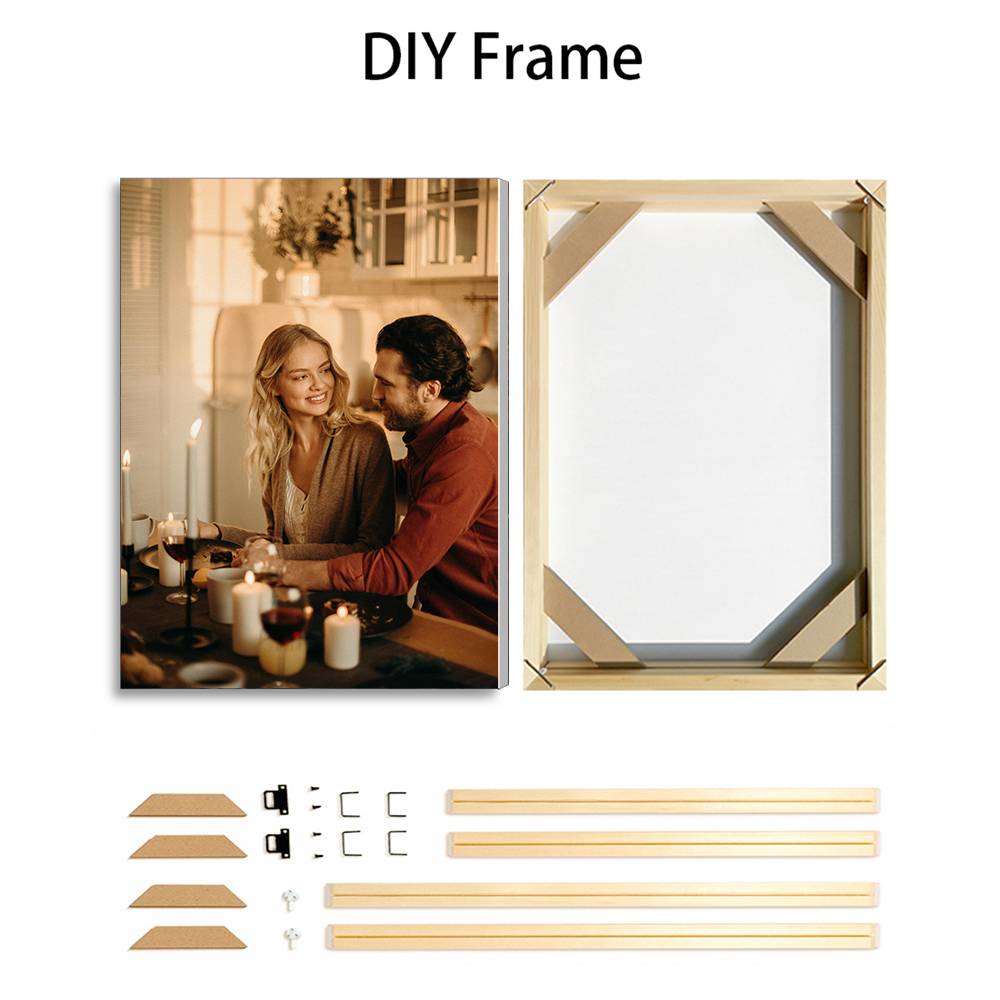 1 Pc Custom Photos with DIY Wo - Photography Exhibition recensione e prezzo