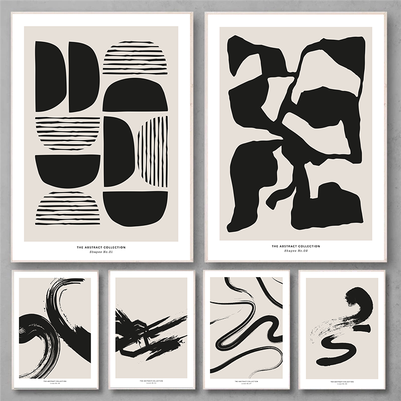Minimalist Paint Strokes Abstr - Photography Design recensione e prezzo